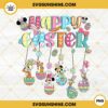 Happy Easter Disney Friends PNG, Mickey And Minnie Mouse Easter Eggs PNG, Family Easter PNG Digital File