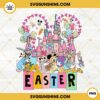 Disney World Easter PNG, Mickey Mouse Friends Easter PNG, Cinderella Castle PNG, Magic Kingdom Easter PNG