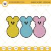 Mickey Bunny Peeps Embroidery Designs, Easter Disney Mouse Embroidery Files
