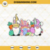 Gnomes Easter Egg SVG, Easter Bunny SVG, Happy Easter SVG PNG DXF EPS Files For Cricut