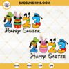 Happy Easter 2023 Disney SVG Bundle, Mickey And Friends Easter SVG, Bunny SVG, Easter Eggs SVG PNG DXF EPS
