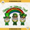 Happy St Patricks Day Leprechaun Gnomes PNG, Lucky Rainbow PNG, Irish Day PNG Digital File