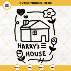 Harry Styles Portrait SVG, English Singer SVG PNG DXF EPS Cut Files
