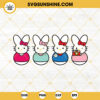 Hello Kitty Easter Peeps SVG, Bunny SVG, Cute Happy Easter SVG PNG DXF EPS