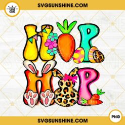 Hoppy Easter PNG, Leopard Banda Bunny PNG, Funny Easter PNG Digital Download