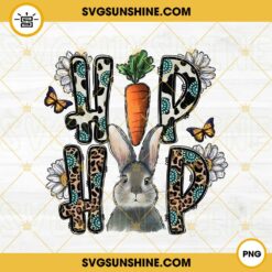 Hip Hop Easter Day PNG, Bunny PNG, Western Easter PNG Digital File