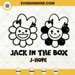 Jack In The Box J Hope SVG, Hobicore Flowers SVG, BTS SVG, Kpop Album SVG PNG DXF EPS