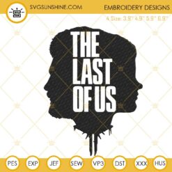 The Last Of US Logo Machine Embroidery Design Digital Download