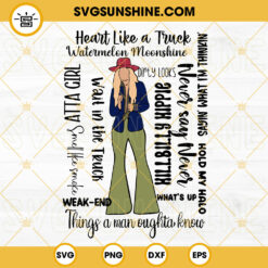 Lainey Songs SVG, Lainey Wilson SVG, Cowgirl SVG, Country Music SVG PNG DXF EPS Designs