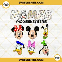 Happy Easter PNG, Mickey Mouse Friends Easter PNG, Easter Eggs PNG, Disney Family Easter Day PNG