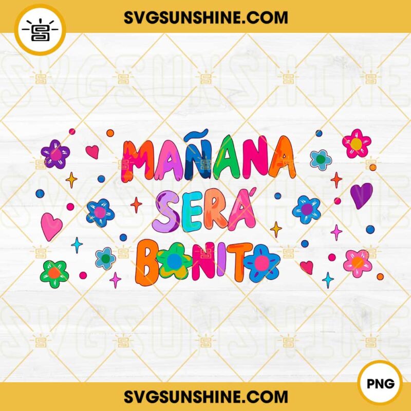 Manana Sera Bonito Png, Flower Png, Karol G Album 2023 Png Digital Download