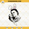 Michael Myers Easter Bunny SVG, Funny Horror SVG, Creepy Easter SVG PNG DXF EPS