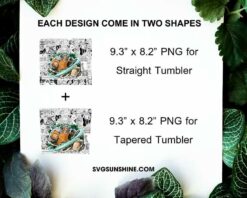 Silvers Rayleigh 20oz Skinny Tumbler Template PNG, One Piece Skinny Tumbler Design PNG