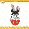 My 1st Easter Boy Embroidery Design, Baby Mickey Easter Egg Embroidery File