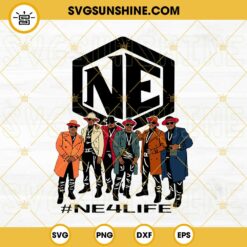 New Edition SVG, Ronnie Bobby Ricky Mike SVG, American Pop Music SVG PNG DXF EPS