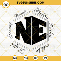 Ne4life SVG, New Edition SVG, R And B Group Music SVG PNG DXF EPS Cutting Files
