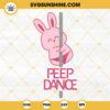 Peep Dance SVG, Easter Bunny Pole Dance SVG, Funny Girls Easter SVG PNG DXF EPS