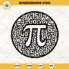 Pi Symbol SVG, Math Logo SVG, 3 14 Number SVG, Happy Pi Day SVG PNG DXF EPS Files