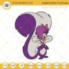 Fifi La Fume Embroidery Files, Tiny Toon Adventures Characters Embroidery Designs