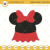 Disney Minnie Mouse Head Embroidery Design Files