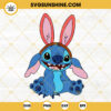 Stitch Bunny SVG, Easter Disney SVG, Happy Easter Day SVG PNG DXF EPS Cut Files