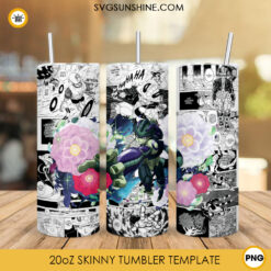 Meruem 20oz Skinny Tumbler Wrap Design PNG, Hunter X Hunter Tumbler Sublimation Download