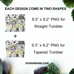 Shalnark 20oz Skinny Tumbler Wrap Design PNG, Hunter X Hunter Tumbler PNG Digital Download