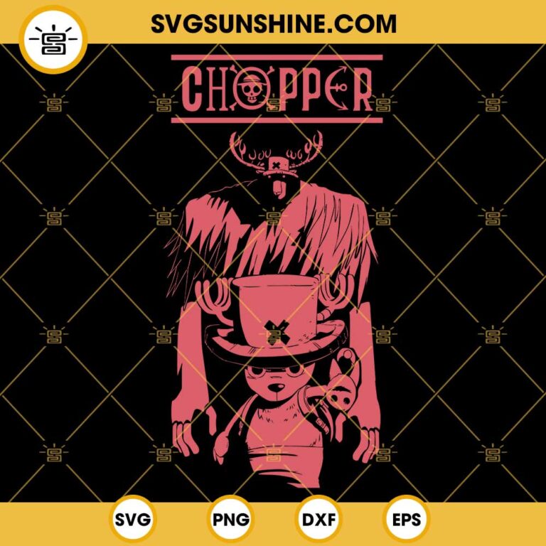 Chopper SVG, Straw Hat Pirates SVG, One Piece SVG PNG DXF EPS