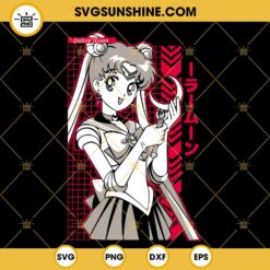Usagi Tsukino SVG, Sailor Moon SVG, Anime Girl Character SVG PNG DXF EPS