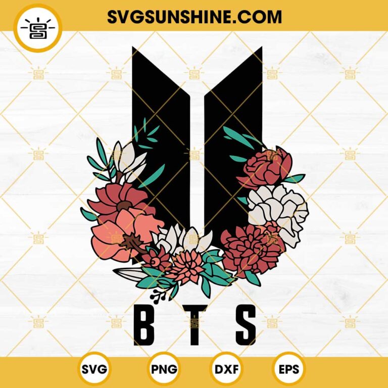 BTS Logo SVG, Kpop SVG PNG DXF EPS Cricut