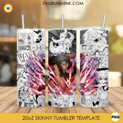 Uvogin 20oz Skinny Tumbler Wrap Design PNG, Hunter X Hunter Tumbler PNG Digital File
