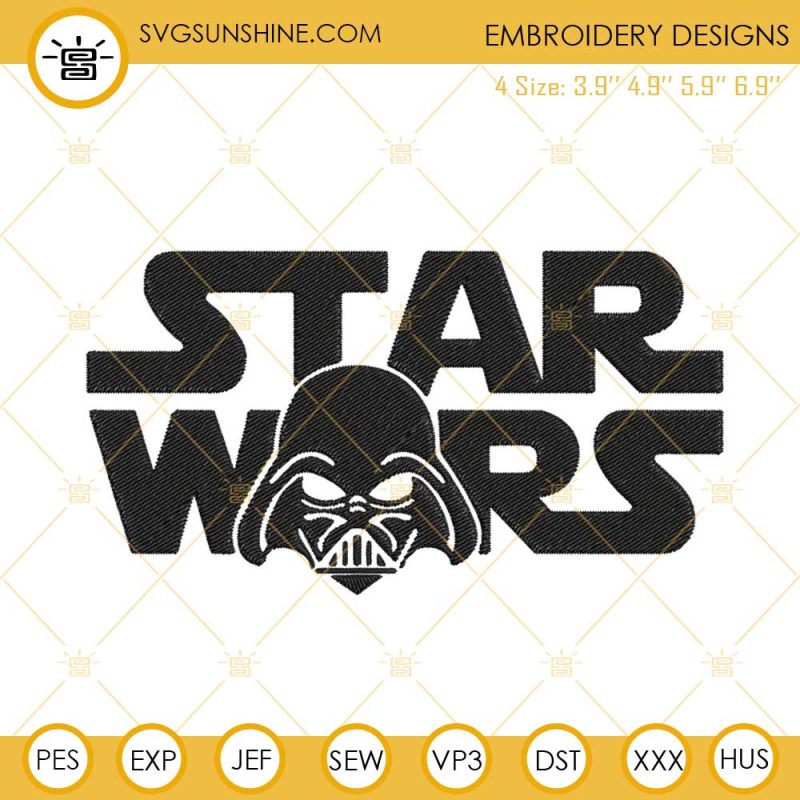 Star Wars Darth Vader Embroidery Designs, The Mandalorian Machine