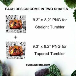 Deidara 20oz Skinny Tumbler Wrap PNG, Naruto Shippuden Tumbler Template Design PNG