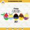 Happy Easter 2023 Princess Easter Eggs SVG, Disney Princess Easter SVG, Easter Girl SVG PNG DXF EPS