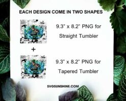 Iruka Umino Art 20oz Skinny Tumbler Wrap PNG, Naruto Academy Teacher Tumbler Template PNG Design
