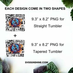 Anbu Itachi 20oz Skinny Tumbler Wrap PNG, Naruto Itachi Uchiha Moon Tumbler Template Design PNG