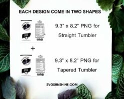 Jack Skellington Hard Seltzer Nutrition Facts 20oz Skinny Tumbler PNG, The Nightmare Before Christmas Tumbler Wrap Template PNG Design