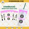 Lovesick Girls Starbucks Wrap SVG, 24oz Venti Full Wrap SVG, Blackpink Template Cup SVG PNG DXF EPS