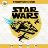 Millennium Falcon Star Wars SVG, The Galaxy SVG, The Mandalorian SVG PNG DXF EPS Files