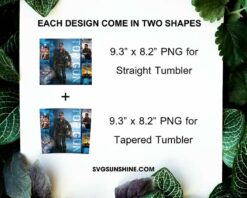Top Gun Tom Cruise 20oz Tumbler Wrap PNG, Pete Mitchell Tumbler Template PNG Digital Download
