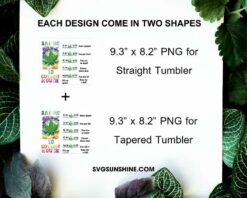 Say No To Cotton Mouth 20oz Skinny Tumbler PNG, Funny 420 Weed Tumbler Template PNG