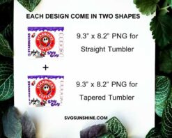 Shy Guy Starbucks Coffee 20oz Skinny Tumbler Wrap PNG Design, Super Mario Bros Straight And Tapered Tumbler Template PNG