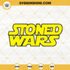 Stoned Wars SVG, Smoking Marijuana SVG, Star Wars Stoner SVG PNG DXF EPS Files