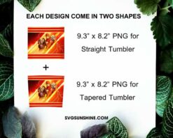 The Flash 20oz Skinny Tumbler Wrap PNG, DC Comics Superhero Tumbler Template PNG For Sublimation