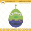 Toy Story Alien Easter Egg Embroidery Designs, Disney Cartoon Embroidery Files