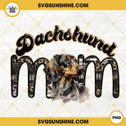 Dachshund Mom PNG, Dog Mama PNG, Cute Happy Mothers Day Dachshund PNG