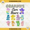 Grammys Care Bear PNG, Care Bears Family PNG, Mothers Day Cute PNG Sublimation Designs