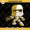 Baby Stormtrooper SVG, Cute Star Wars Movie Character SVG PNG DXF EPS Cricut Silhouette
