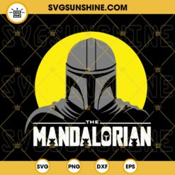 The Mandalorian Logo SVG, Boba Fett SVG, Baby Yoda SVG, Star Wars SVG PNG DXF EPS Download Files