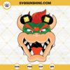 Bowser Mickey Mouse Ears SVG, King Koopa SVG, Super Mario Bros SVG PNG DXF EPS Files